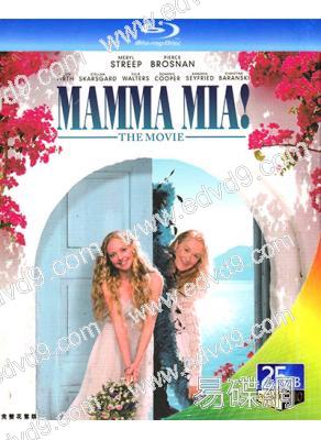 媽媽咪呀1 Mamma Mia(2008年經典版)(25G藍光)