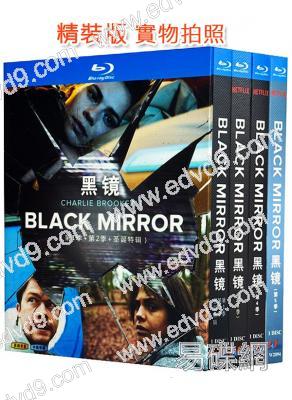 (精裝超高清藍光合集)黑鏡子/黑鏡 BlackMirror(1-5季+聖誕特輯)(4BD)(25G藍光)