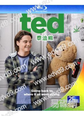 泰迪熊 Ted(2024劇版+2部電影版)(2BD)(25G藍光)