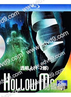 透明人(1-2部)(2000-2006)(經典驚悚片)(2BD)(25G藍光精裝版)