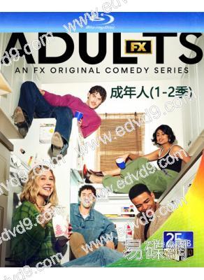 成年人(1-2季)(2025-26)(青春喜劇)(3BD)(25G藍光精裝版)